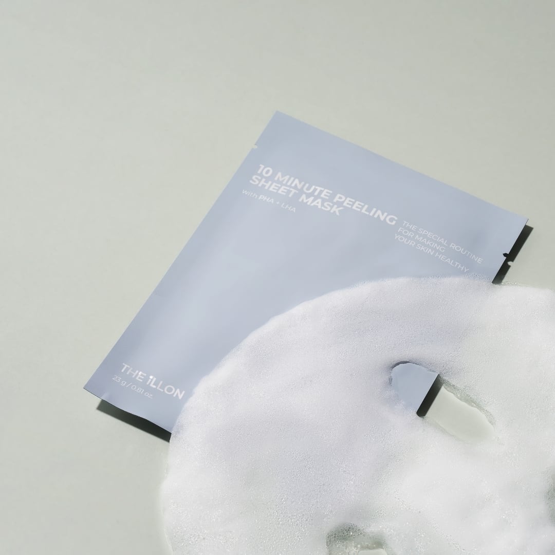 iLLON 10 MINUTE PEELING SHEET MASK (イロン 10ミニッツピーリングシートマスク )