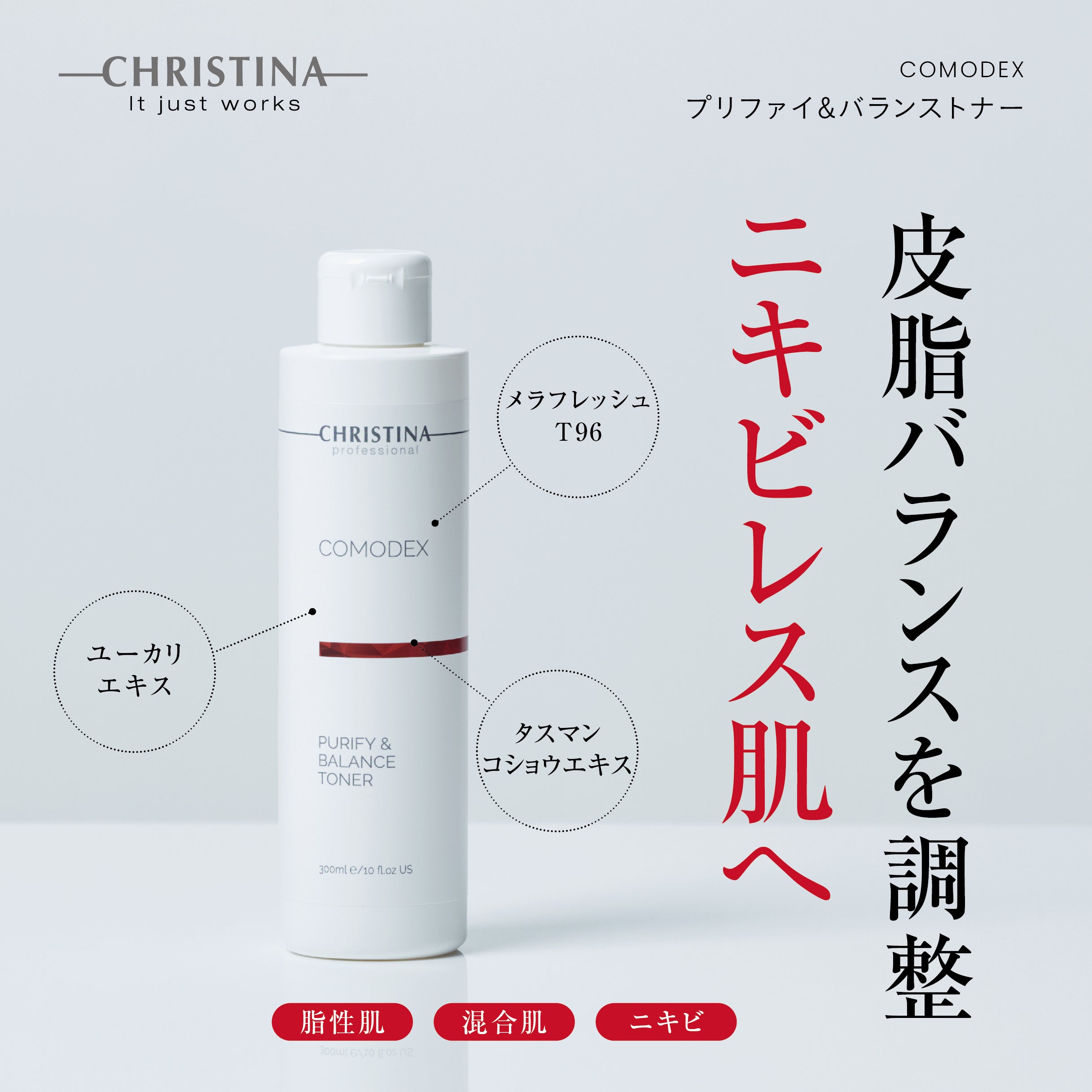 【赤ニキビ】【脂性肌】プリファイ&バランストナー