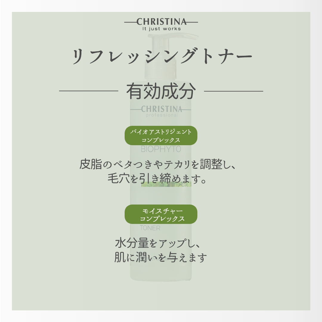 【毛穴】【テカリ】リフレッシングトナー