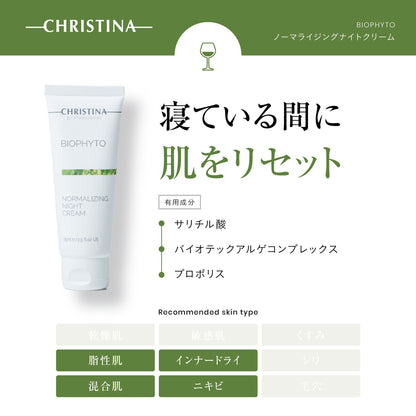 【ニキビ】ノーマライジング ナイト クリーム